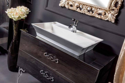 Тумба 100см*48 (52) BLACK WOOD 831-100-BW Boheme