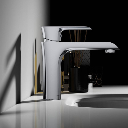 Смеситель для раковины Esse VBF-1E1CH однорычажный, хром Смеситель для раковины Esse VBF-1E1CH однорычажный, хром