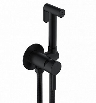 CZR-SET-DA1-ID2-FMM120-NOP Гигиенический душ со смесителем, черный матовый CZR-SET-DA1-ID2-FMM120-NOP Гигиенический душ со смесителем, черный матовый