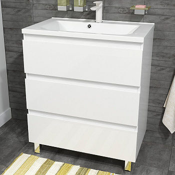 Комплект мебели Bali New 750х450 напольный 3 ящика (ШхГхВ) 748х446х860