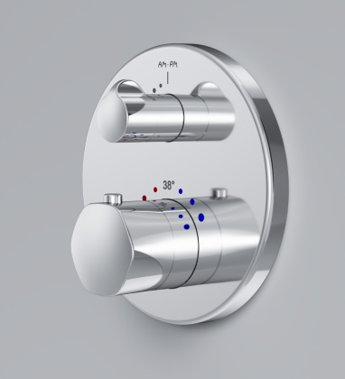 Смеситель Для ванны и душа с термостатом, монтируемый в стену F9085500 Gem