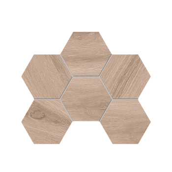 Мозаика SI01 Hexagon 25x28,5x10 непол.