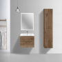 База под керамическую раковину Mia Slim 600 подвесная, 2 выкатных ящика soft close, V.Oak База под керамическую раковину Mia Slim 600 подвесная, 2 выкатных ящика soft close, V.Oak