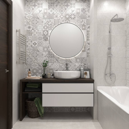 Вставка Dover Vetro Pearl W\DEC M 25х75 NR Satin 1 Вставка Dover Vetro Pearl W\DEC M 25х75 NR Satin 1
