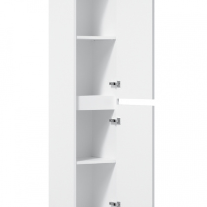 M91CSR0306WG GEM S, шкаф-колонна, напольный, правый, 30 см, Белый глянец