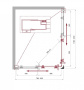 Душевой уголок BelBagno UNO-195-AH-2-90/70-P-Cr Душевой уголок BelBagno UNO-195-AH-2-90/70-P-Cr