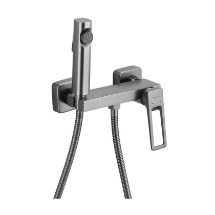 Гигиенический душ Shevanik S6805T-1ЛатуньОружейная сталь Гигиенический душ Shevanik S6805T-1ЛатуньОружейная сталь