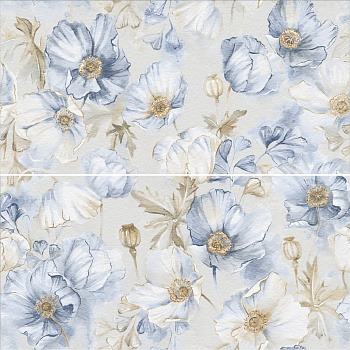 Плитка Elite Bluebell Decor A+B 60x120 Matt 2 шт в комплекте (1 уп=1,44 М2) Плитка Elite Bluebell Decor A+B 60x120 Matt 2 шт в комплекте (1 уп=1,44 М2)