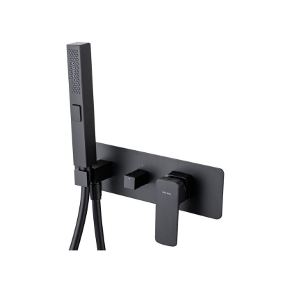 Смеситель для душа Allen Brau Infinity 5.21011-31 (с внутренней частью) черный матовый Смеситель для душа Allen Brau Infinity 5.21011-31 (с внутренней частью) черный матовый