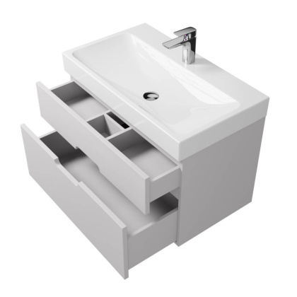 Тумба под раковину Creto Malibu 80 белая Тумба под раковину Creto Malibu 80 белая