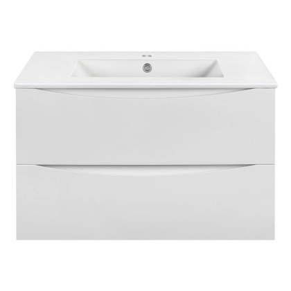 База под керамическую раковину Mia 800 подвесная, 2 выкатных ящика soft close, G.White База под керамическую раковину Mia 800 подвесная, 2 выкатных ящика soft close, G.White