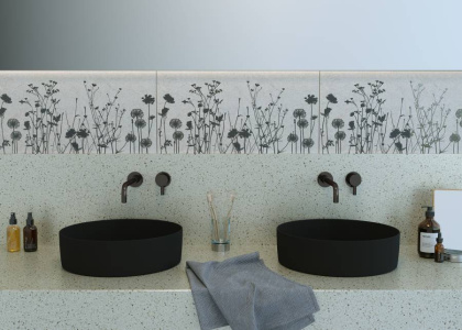 Керамическая плитка Creto Плитка Flamel Light 31х61 Керамическая плитка Creto Плитка Flamel Light 31х61