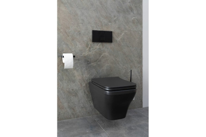 Чаша подвесного унитаза Allen Brau Infinity 4.21011.31 черный матовый