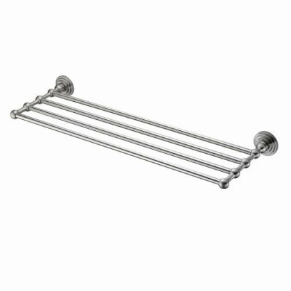 Полка для полотенец Ammer, 65,2х6х20,1 см, хром, K-7011