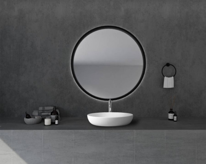 Раковина накладная ABBER Stein AS2619 белая матовая