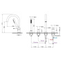 Смеситель Timo Saona 2320/00Y на борт ванны, хром