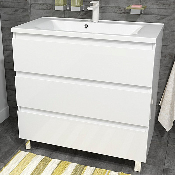 Комплект мебели Bali New 900х450 напольный 3 ящика (ШхГхВ) 898х446х860