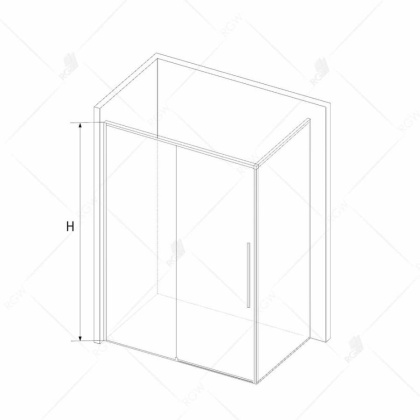 Душевой уголок RGW SV-42 (SV-12 + Z-050-2) 32324239-011