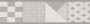 Бордюр VT\A449\11037R Онда 1 серый орнамент 7,2см*30см*9мм (1уп/20шт/0,432м2) бетон, шт