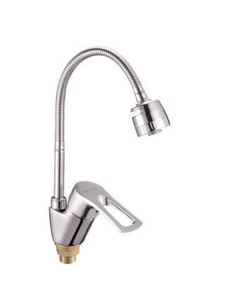 Смеситель для кухни латунь, хром S5143