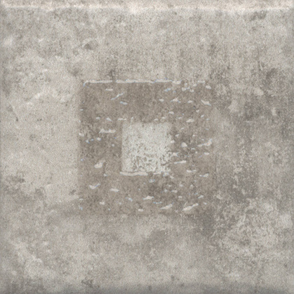 Декор Спартель 3 серый матовый 9,8x9,8x0,7