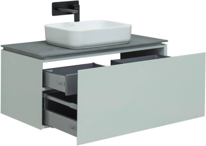 Тумба под раковину Allen Brau Infinity 100 1.21004.PWM папирус матовый