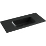 Умывальник накладной прямоугольный (цвет Черный Матовый) Element 1010*465*180мм