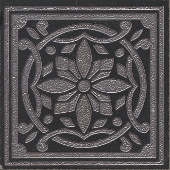 Вставка Тьеполо 3 матовый обрезной 9,6x9,6x0,9