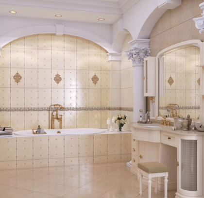 B24MS4215TG Бордюр кер. Marseillaise Беж. 7,7*27 _ 1 \40