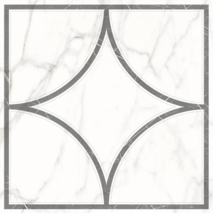 6260-0080-1001 Плитка грес глаз. Каррара Нова_LB Бел. 60,3*30 _ 1 \46,08