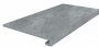 Ступень клееная Про Матрикс серый темный обрезной 33x60x0,9
