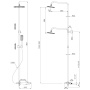 Смеситель Lemark Swan LM5462BG для ванны и душа Смеситель Lemark Swan LM5462BG для ванны и душа