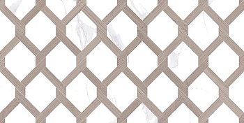 Плитка настенная Statuario табачный узор 08-00-17-2466 20х40 (15шт/1,2м2),м2