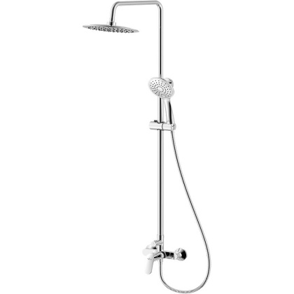 Смеситель Rossinka RS45-45 для душа с регулируемой высотой штанги и лейкой "Тропический дождь" Смеситель Rossinka RS45-45 для душа с регулируемой высотой штанги и лейкой "Тропический дождь"