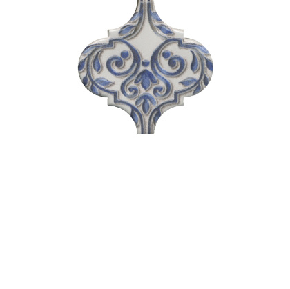 Декор VT\A317\65000 Арабески Майолика белый/синий/голубой (6,5см*6,5см*7мм) (26шт/0,11м2) орнамент, шт Декор VT\A317\65000 Арабески Майолика белый/синий/голубой (6,5см*6,5см*7мм) (26шт/0,11м2) орнамент, шт