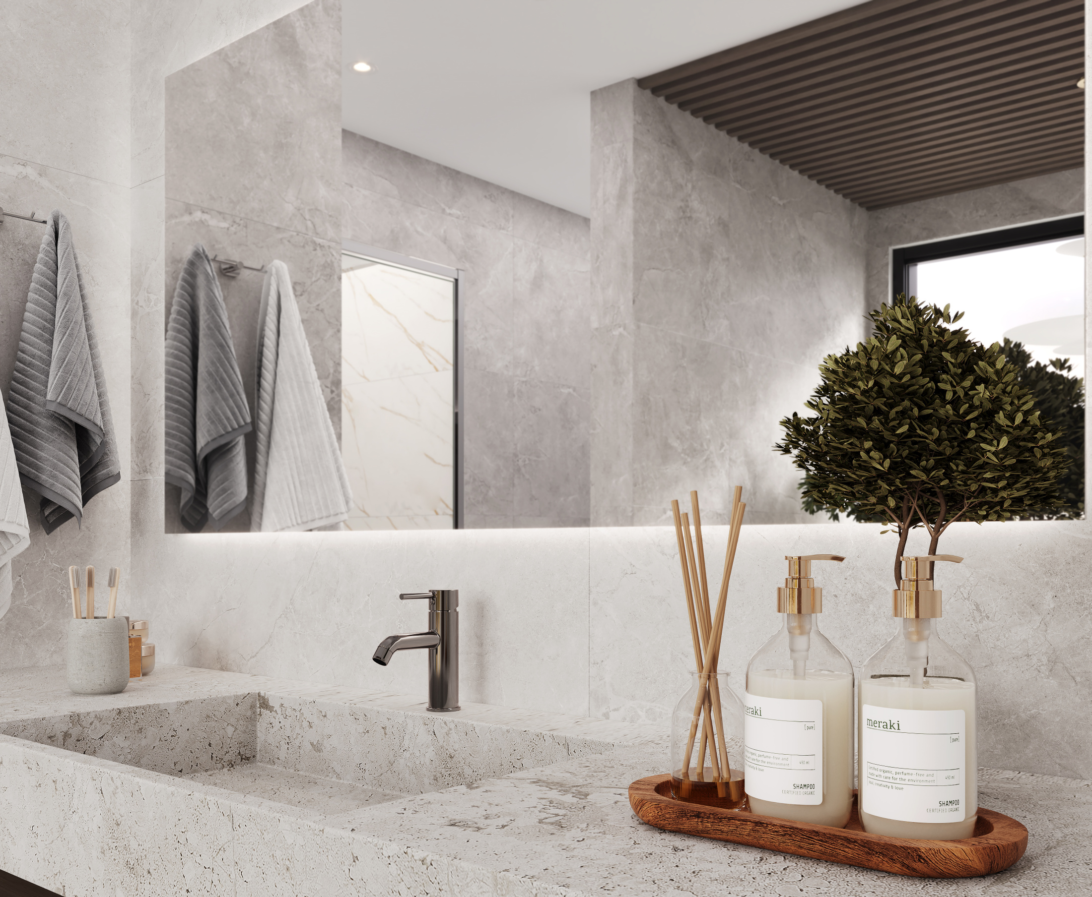 Pluto Silver Керамогранит светло-серый SG50005220R 60х119,5 матовый