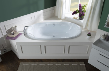 Акриловая ванна Aquanet Mishel 190x115