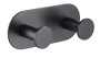 Вешалка Timo Saona Black 13014/03 два крючка