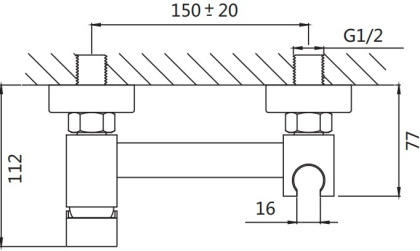 Гигиенический душ Shevanik S137Q латунь бронза Гигиенический душ Shevanik S137Q латунь бронза
