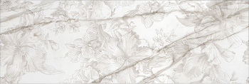 Декор MLD\A110\14001R Прадо цветы обрезной 40*120*10 (уп\3шт), шт