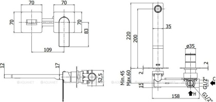 Смеситель для раковины Paffoni Tango TA105ST70 (с внутренней частью) Смеситель для раковины Paffoni Tango TA105ST70 (с внутренней частью)