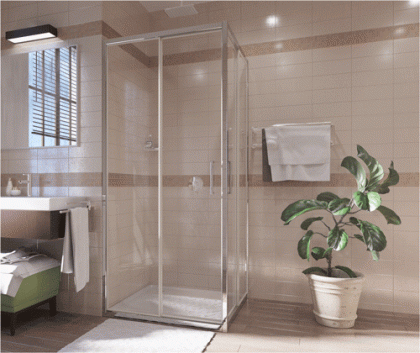 Main 41S03 Matt glass Душевой уголок Wasserkraft