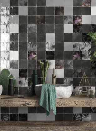 Плитка Kasbah Mix Grey 13х13 Плитка Kasbah Mix Grey 13х13