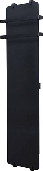 Полотенцесушитель электрический Allen Brau Infinity 180x44 с рейлингом 2.0 и креплением, черный матовый