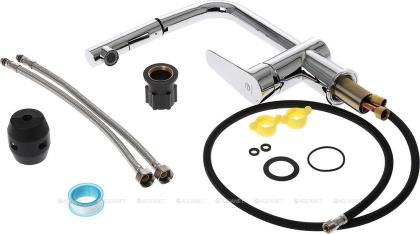 Смеситель для кухни Agger Gorgeous A0200600 с вытяжным душем Смеситель для кухни Agger Gorgeous A0200600 с вытяжным душем