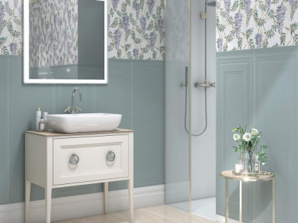 Декор 14016R\3F Монфорте Глициния обрезной 40*120*10 (уп\3шт), шт