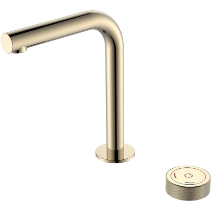 Смеситель автоматический для раковины на 2 отв. TECH ЗОЛОТО