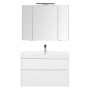 Мебель для ванной Aquanet Бруклин 100 белый