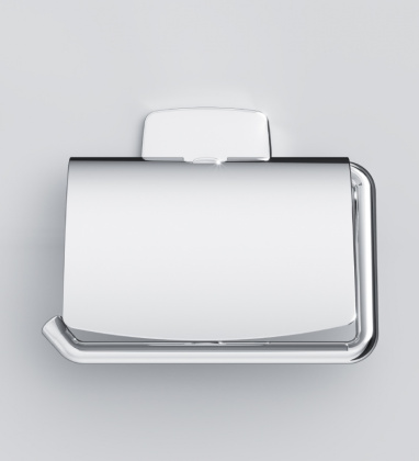 Держатель для туалетной бумаги Gem с крышкой, 10,1х12,2х11,1 см, хром, A90341400