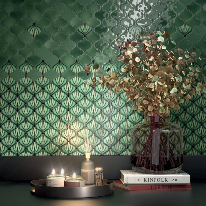 Декор1 OS\A157\65000 Авейру зелёный (6,5см*6,5см*7мм) (26шт/0,11м2) глянец, шт Декор1 OS\A157\65000 Авейру зелёный (6,5см*6,5см*7мм) (26шт/0,11м2) глянец, шт